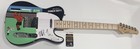 MIKE TYSON SIGNED CUSTOM PUNCH-OUT ELECTRIC GUITAR  VERY RARE JSA COA — photo 1
