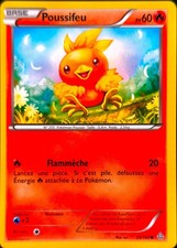 Carte Pokémon Poussifeu 25/160 XY Primo Choc XY5 FR NEUVE 