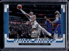 2022-23 Panini Contenders Optic Shai Gilgeous-Alexander Suite Shots #18 Thunder