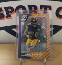 2022 PANINI ZENITH JAYLEN WARREN RC AUTO ARTIST PROOF /25 - STEELERS