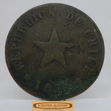 1851 Chile 1 Centavo - #C56767NQ