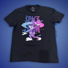 Boy L Space Jam T-shirt Cotton Basketball Bugs Bunny School Activewear