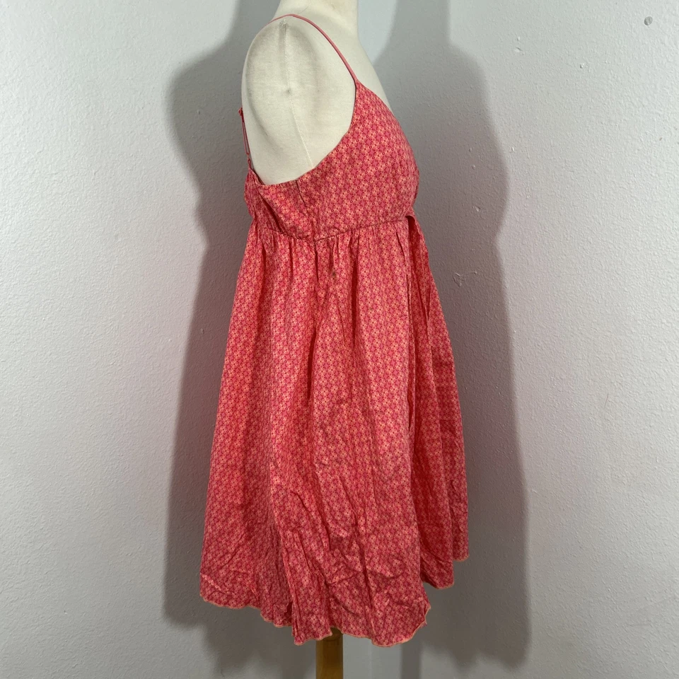 Mini Vestido Lei Para Mujer Grande Floral Babydoll Cottagecore Años 90 Y2K Foto 4 de 4