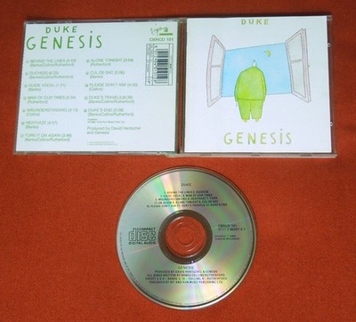 GENESIS Duke UK CD TOP! rare oop early press audiophile Sound 1980 POP Prog Rock