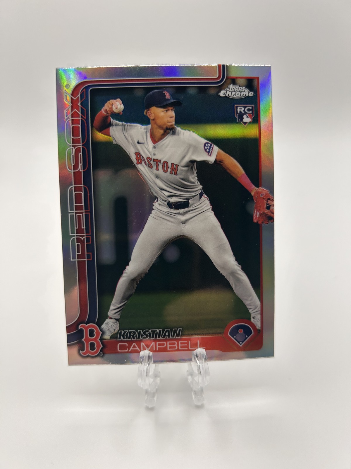 2025 Topps Chrome - Kristian Campbell #171 Refractor (RC)