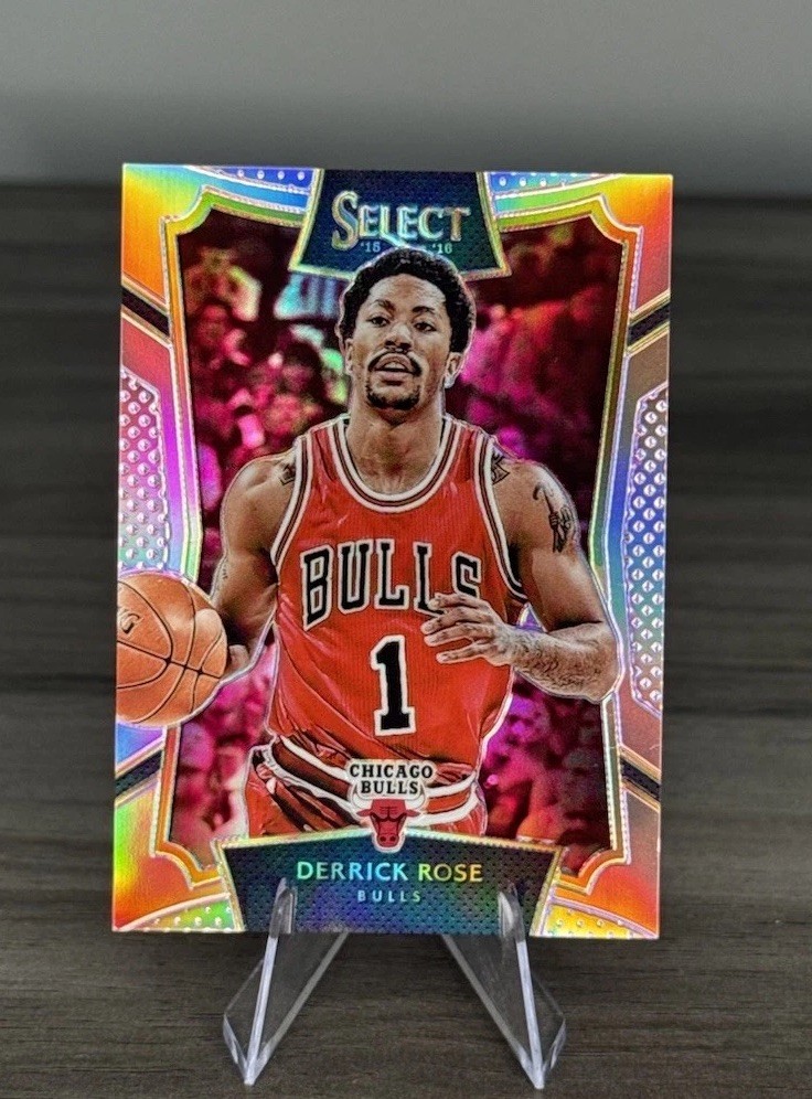 2015-16 Panini Select Derrick Rose #23 Pink Prizm /20