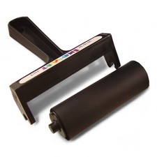 4-Inch Rubber Brayer for Art and Crafting