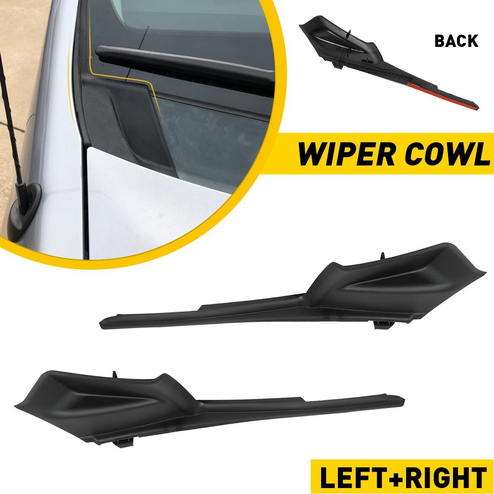 Windshield Wiper Cowl Trim Panel Side Fender Hood End Caps Fit Toyota Sienna Van thumbnail 11