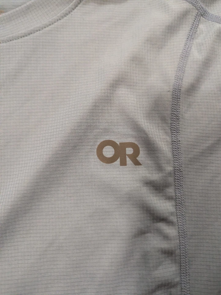 NWOT - Outdoor Research Echo Lightweight Running Hiking Shirt - Medium - Blue - Image 2 of 4