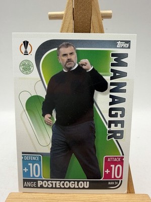 Ange Postecoglou Topps Match Attax Champions League Extra 21/22 Manager