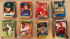 Lot Of 600+ 1990 Topps Baseball cards MINT CONDITION , PACK FRESH OPENED.