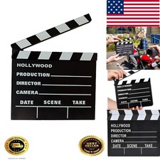 Cinematic 7x8 Inch Movie Clapboard - Washable  Ideal for Gifts to Film Lovers