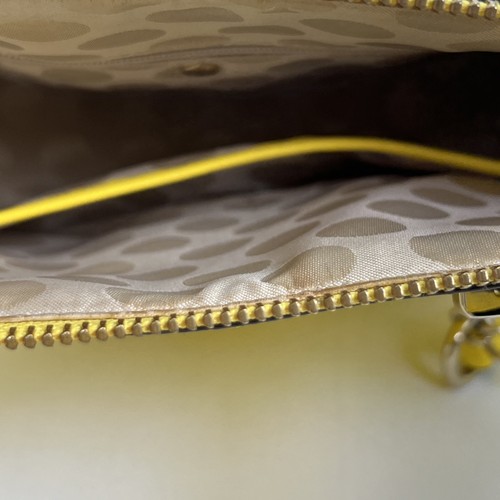 Kate Spade 100% Cow Leather Crossbody Bag Yellow - Picture 7 of 16