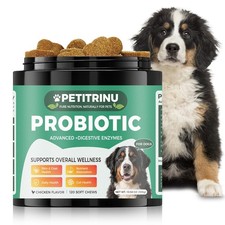 Premium Probiotics for Dogs Supports Digestive Gut Health, Seasonal Allergies US