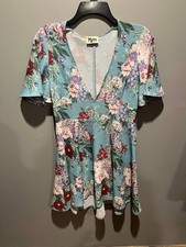 Show Me Your Mumu Floral Mini Dress Size Medium