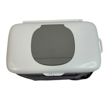 OXO Grey On The Go Baby Wipes With Diaper Pouch Travel Dispenser