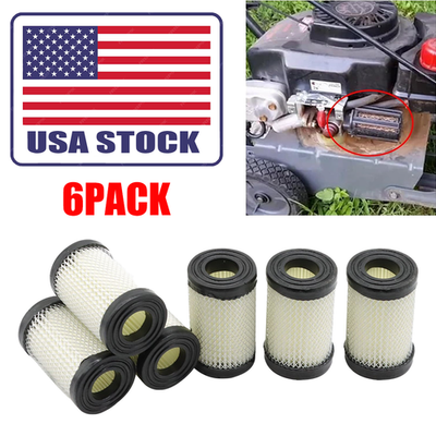 #ad 6X Air Filter For Tecumseh 35066 3.5HP 4HP Engine Craftsman Edger Lawnmower $11.76