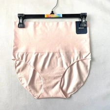 NWT SPANX Women's 2X Full Coverage Seamless Shaping Brief Underwear 40047R Pink