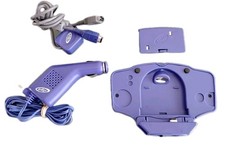 Intec GBA Accessory Bundle Purple Car Charger Game Link Battery Light Retro