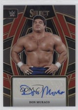 2024 Panini Select WWE Signature Selections Red Prizm 48/99 Don Muraco Auto 1jj7