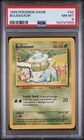 1999 POKEMON GAME #44 BULBASAUR PSA 8