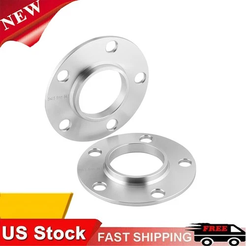 Hub Centric 5mm Spacers fits Honda Accord Civic CRV TSX 5x114.3 Silver