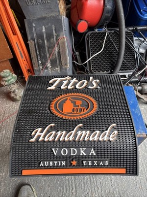 Tito s Handmade Vodka Austin Texas Large Barmatte 