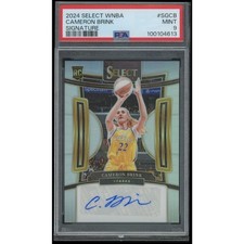2024 Panini Select WNBA #SG-CB Cameron Brink Signatures PSA 9