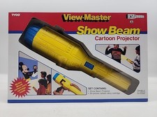 Vintage Tyco viewmaster Show Beam Cartoon Projector Mic
