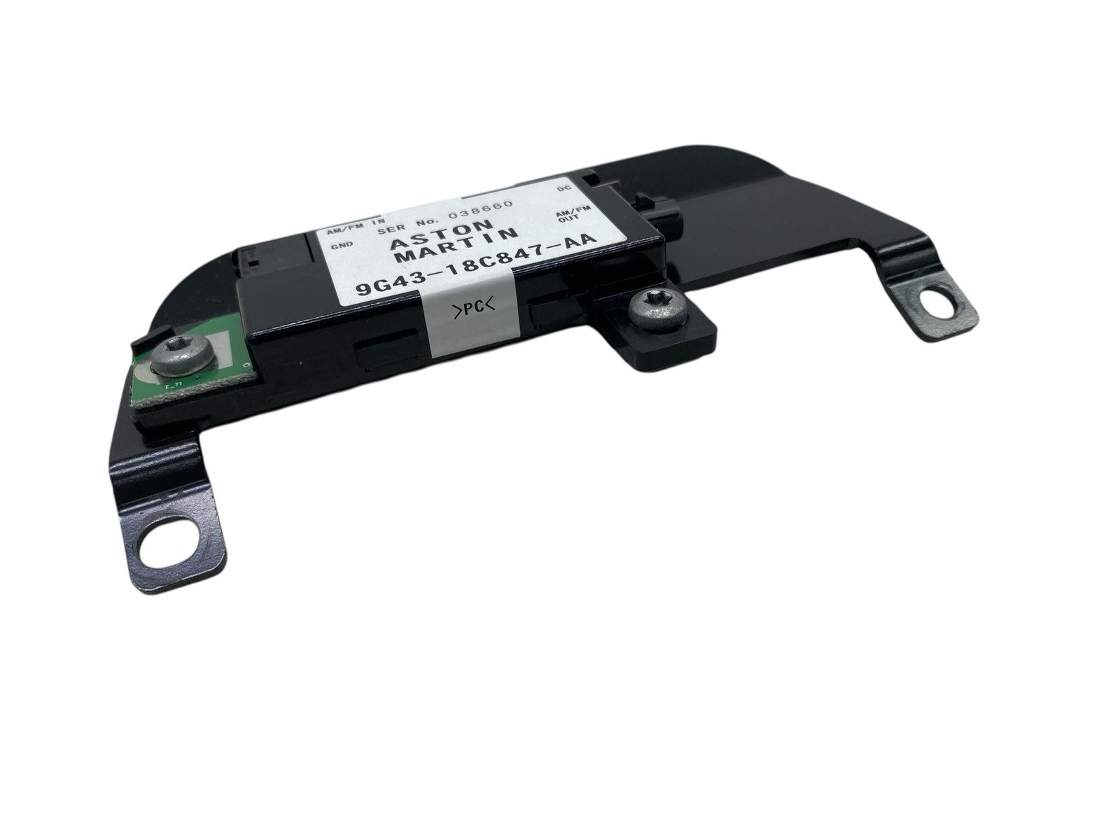 2009 Aston Martin Vantage Am/Fm Antenna Amplifier 9G43-18C847-AA Oem
