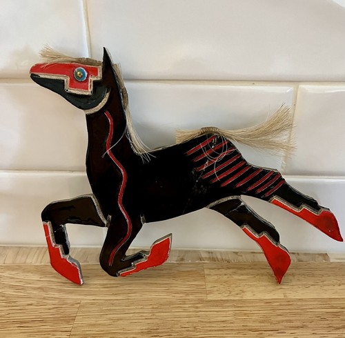 Vintage 1990s Native American Pawnee Austin Real Rider Sioux Pony ...