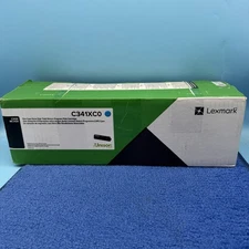Lexmark C341XC0 Extra High-Yield Toner Cyan