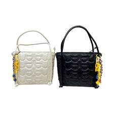 BYBLOS BORSA Donna Shopper Grande da spalla con catena charm esterna 90B03