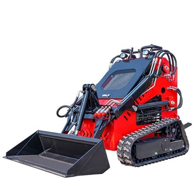 MMS Mini Skid Steer Loader Tracked 13.5HP B&S EPA Gas Engine for Gardens Farming