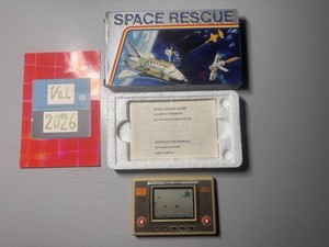 Jeu LCD Tronica Space Rescue – Réveil Quartz Avec écran Extra – 1983 Vintage