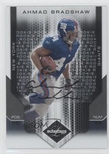 2007 Leaf Limited Rookie 52/291 Ahmad Bradshaw #288 Auto q9p