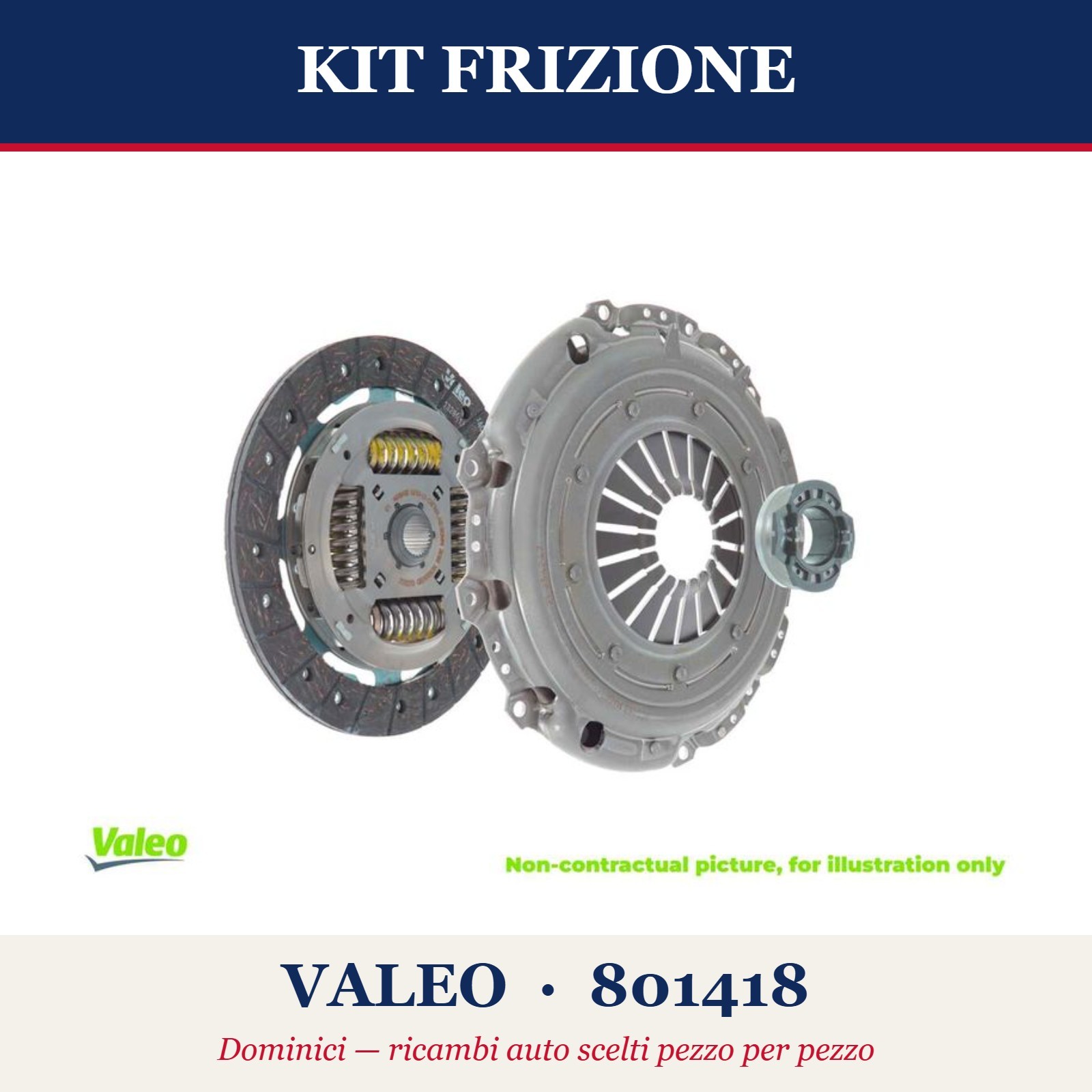 Valeo Kit Frizione 801418 - Immagine 2