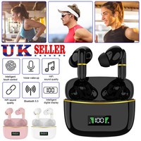 Wireless Headphones Waterproof Bluetooth5.3 Earphones Earbuds Fit iPhone Android