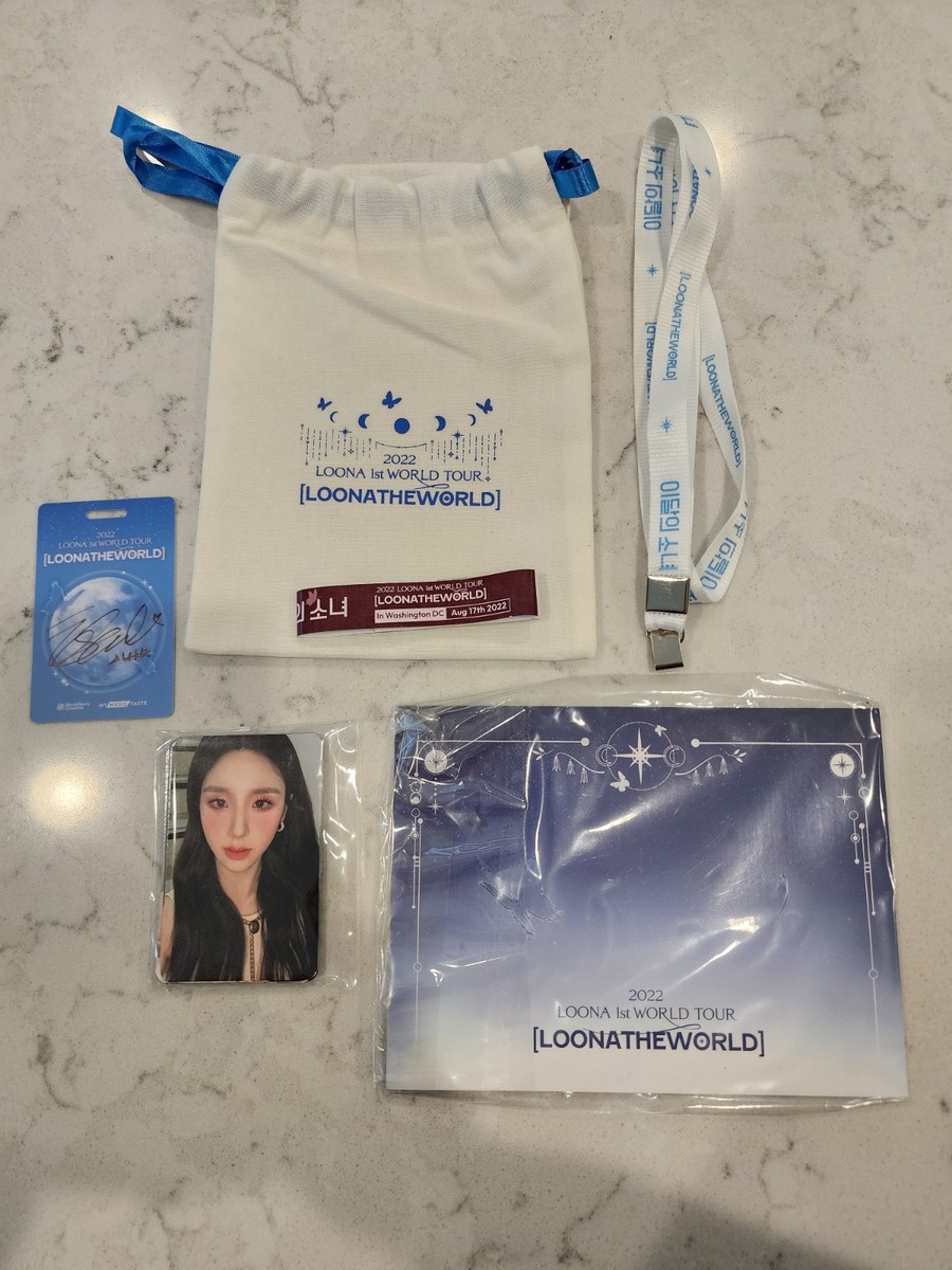 LOONA 1st WORLDTOUR サイン入り Haseul LANYARD LOONATHEWORLD TOUR VIP SET w/ signed Haseul Lanyard Card | eBay