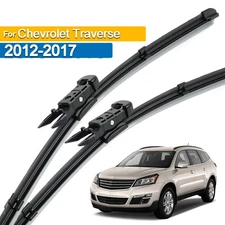 2Pcs Front Windshield Flat Wiper Blades For Chevrolet Traverse 2012-2017 24"21"