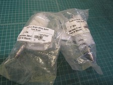 2 – Tube and Pipe Brush: Nylon Bristle, White, 2 in Brush Dia, 4 ½” Brush Length