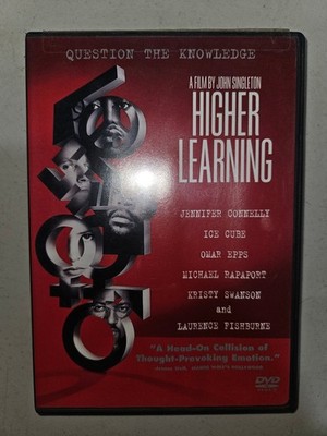 Higher Learning DVD 1995 John Singleton Jennifer Connelly Ice Cube