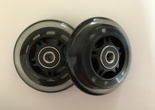 MICRO MAXI SCOOTER REPLACEMENT REAR WHEELS - Incl Rubber Sealed Bearings- 80mm