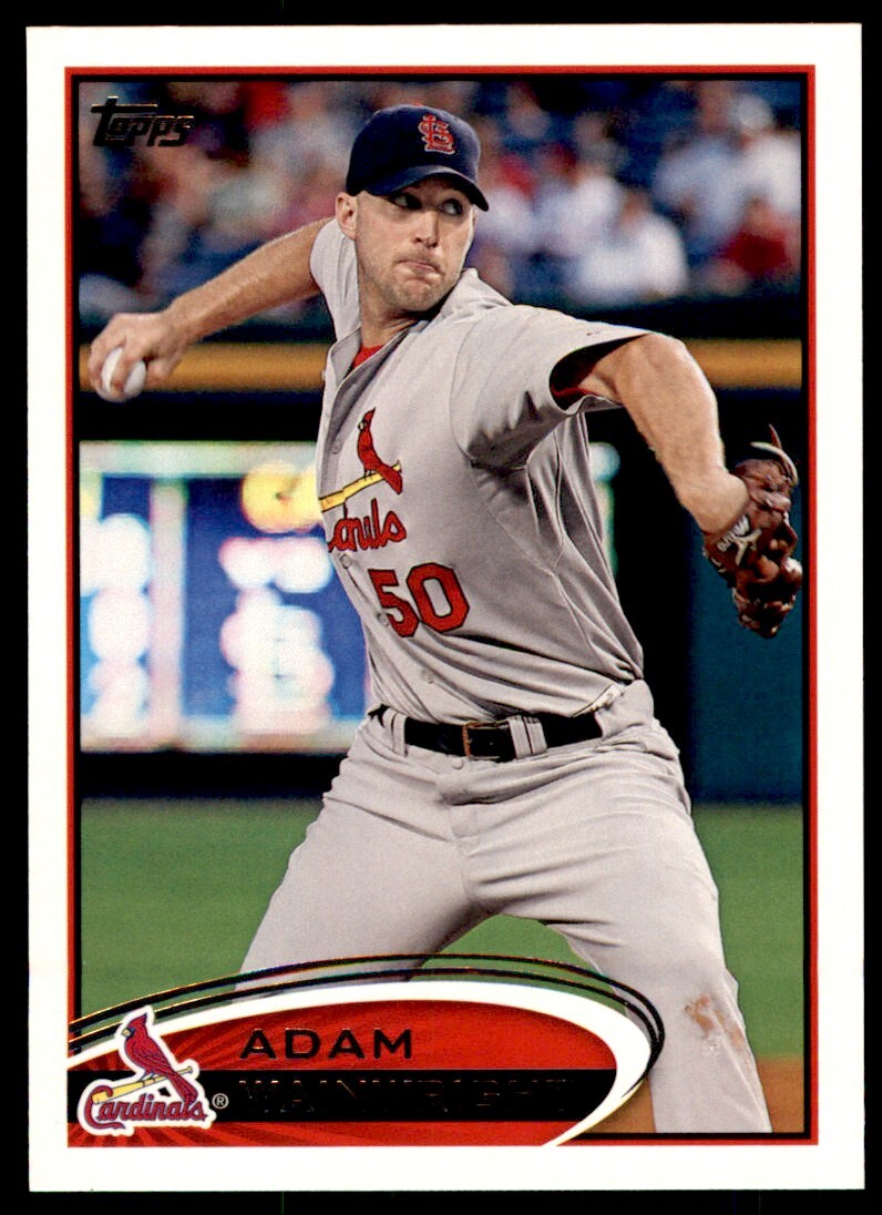 2012 TOPPS #495 ADAM WAINWRIGHT ST. LOUIS CARDINALS | eBay