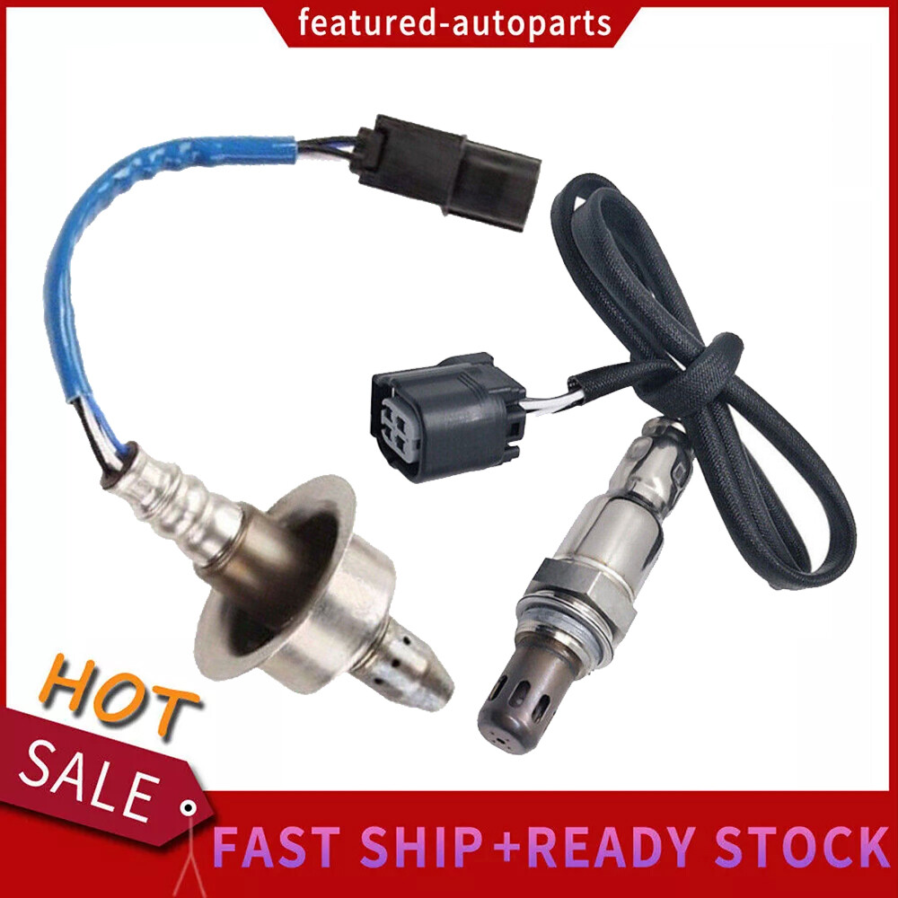 2PCS Oxygen Sensor Upstream+Downstream Sensor For 2015-2020 Honda Fit 1.5L L4