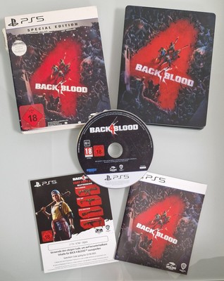 Sony Playstation 5 Back 4 Blood !!TOP SPECIAL EDITION!! Steelbook Ps5 Spiel CIB