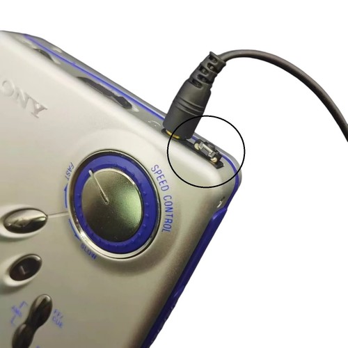 Adaptador interruptor de sonido para Sony Walkman WM-EX20 EX2000 EX5 EX506 EX522 EX600 EX610 - Imagen 7 de 8