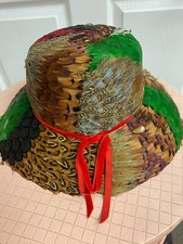 Vintage Mid-20th Century Feather Hat
