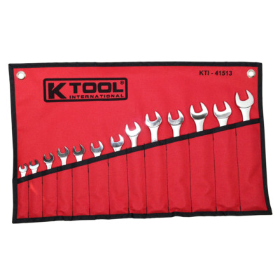 K Tool International KTI-41513 Schraubenschlüssel Set Kombination 13 PC Metrisch