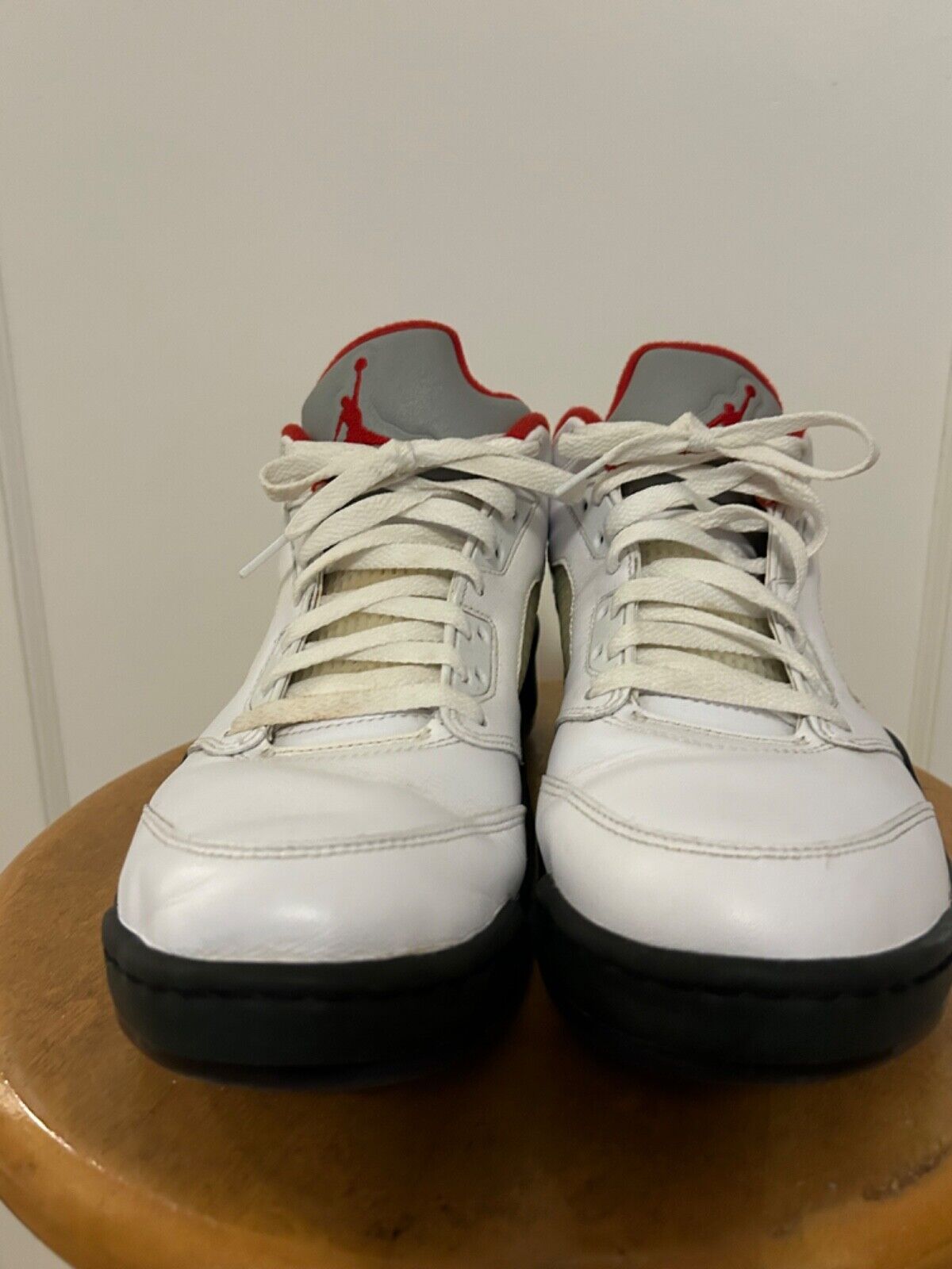 Nike Air Jordan 5 Fire Red GOLF Size 10.5 - image 2